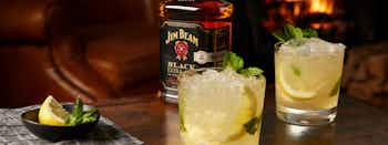 Jim Beam Black Whiskey Smash 